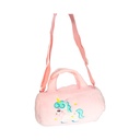 BOLSO INFANTIL PELUCHE UNICORNIO