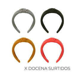 VINCHA CON NUDO FRONTAL MODAL X12