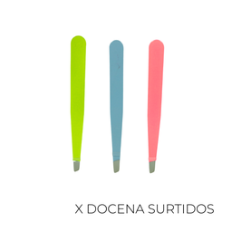 PINZA PARA CEJAS LISAS X12