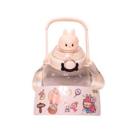 BOTELLA LABUBU CON STICKERS PARA DECORAR