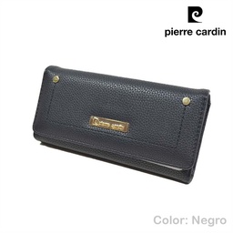 BILLETERA CON SOLAPA PIERRE CARDIN