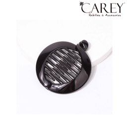 BROCHE CAREY PESCADO REDONDO GRANDE