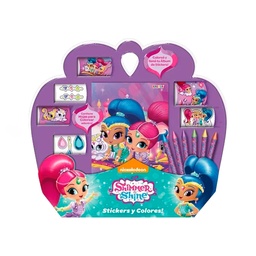 STICKERS Y COLORES SHIMMER