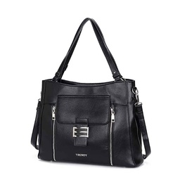 CARTERA CON BOLSILLO DELANTERO Y DOBLE ASA