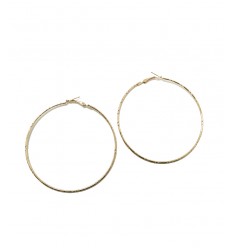AROS DE ACERO ARGOLLA DORADO 70MM