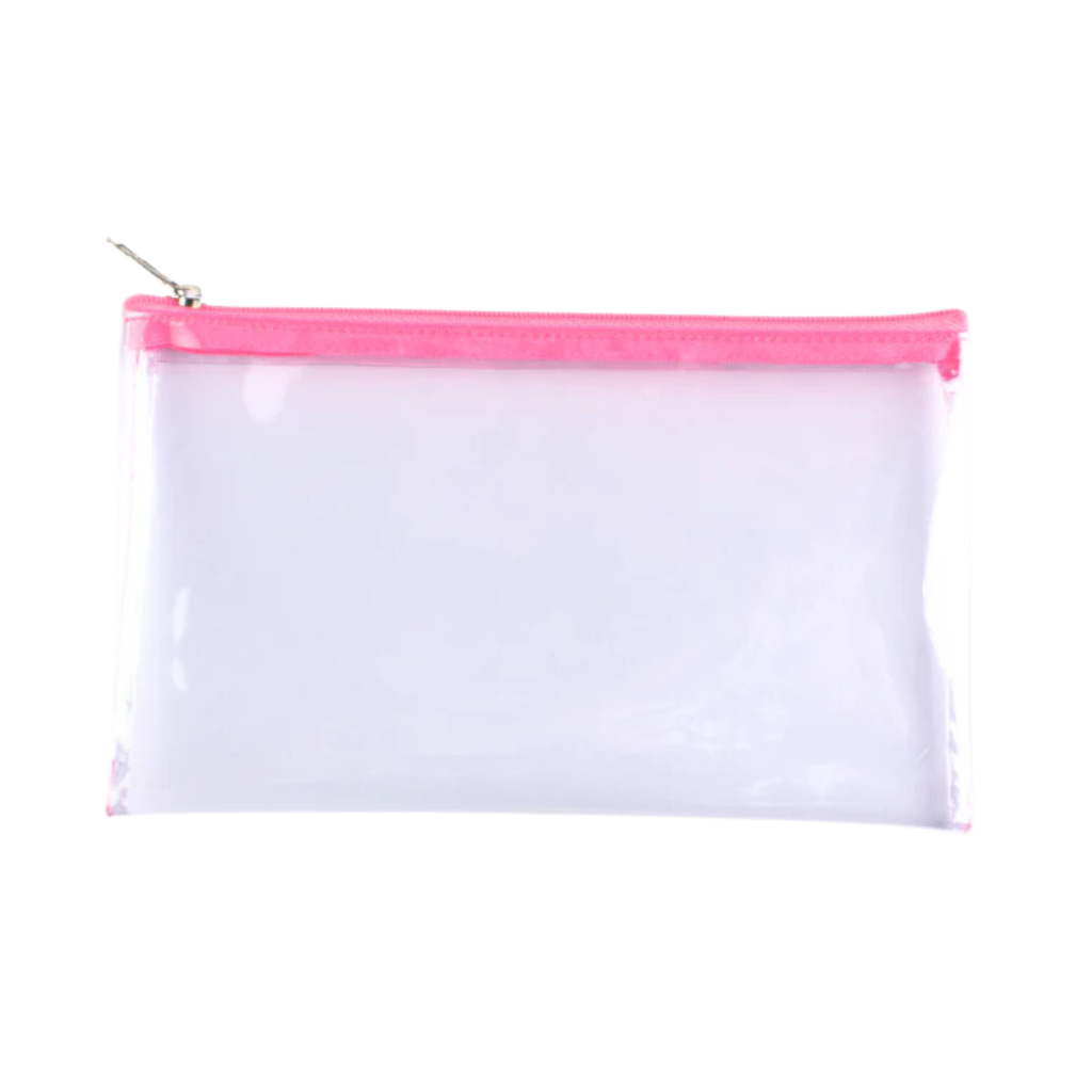 CARTUCHERA TRANSPARENTE