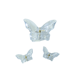 BROCHE X3 DOBLE MARIPOSA