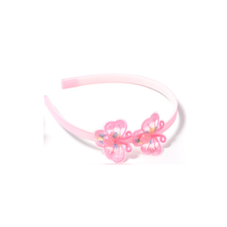 VINCHA INFANTIL CON APLIQUE DE MARIPOSA