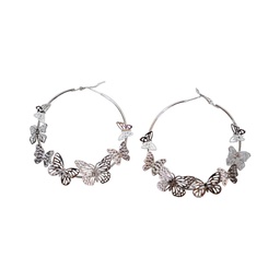 AROS ARGOLLA GRANDE CON MARIPOSA.