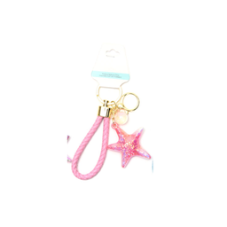 LLAVERO CHARM CON DIJE DE ESTRELLA