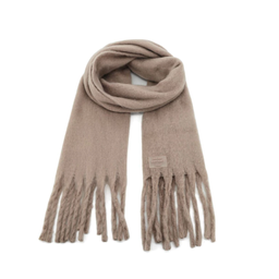 BUFANDA NUBE CON FLECOS TRENDY