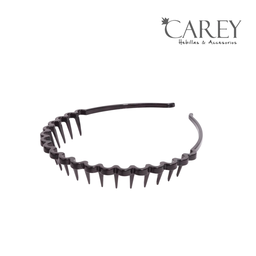 VINCHA FINA CON DIENTES CAREY
