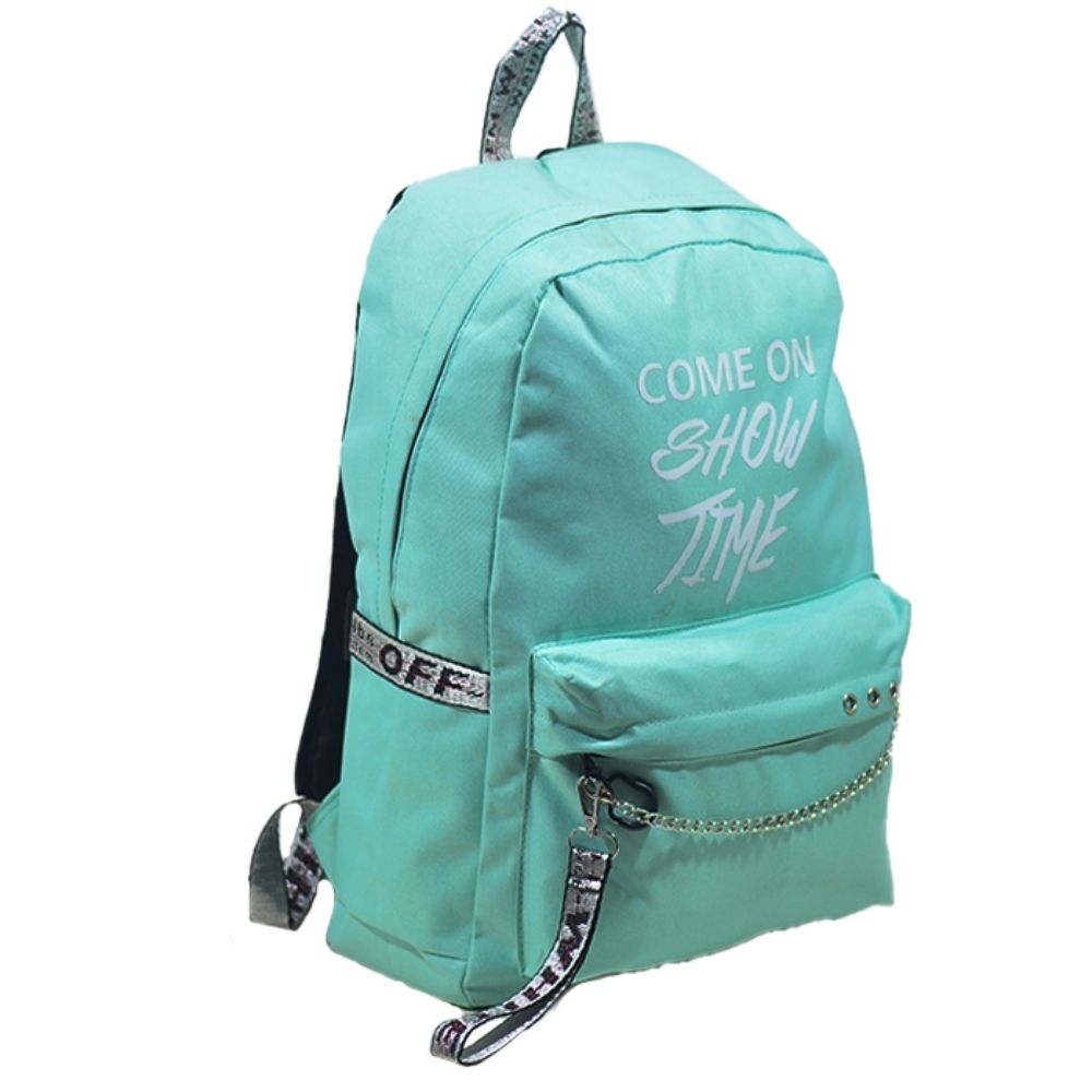 MOCHILA CADENA Y LLAVERO TELA 17"