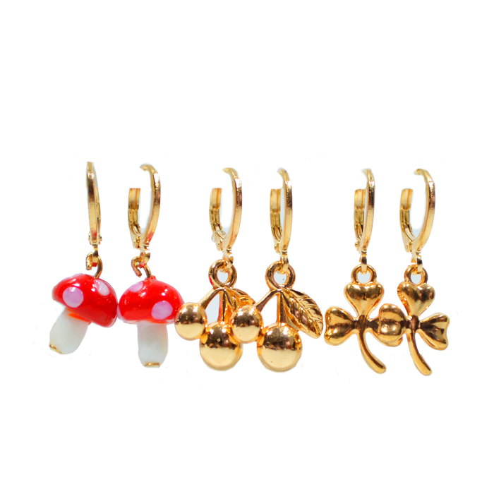 AROS DE HONGOS CEREZAS Y TREBOLES