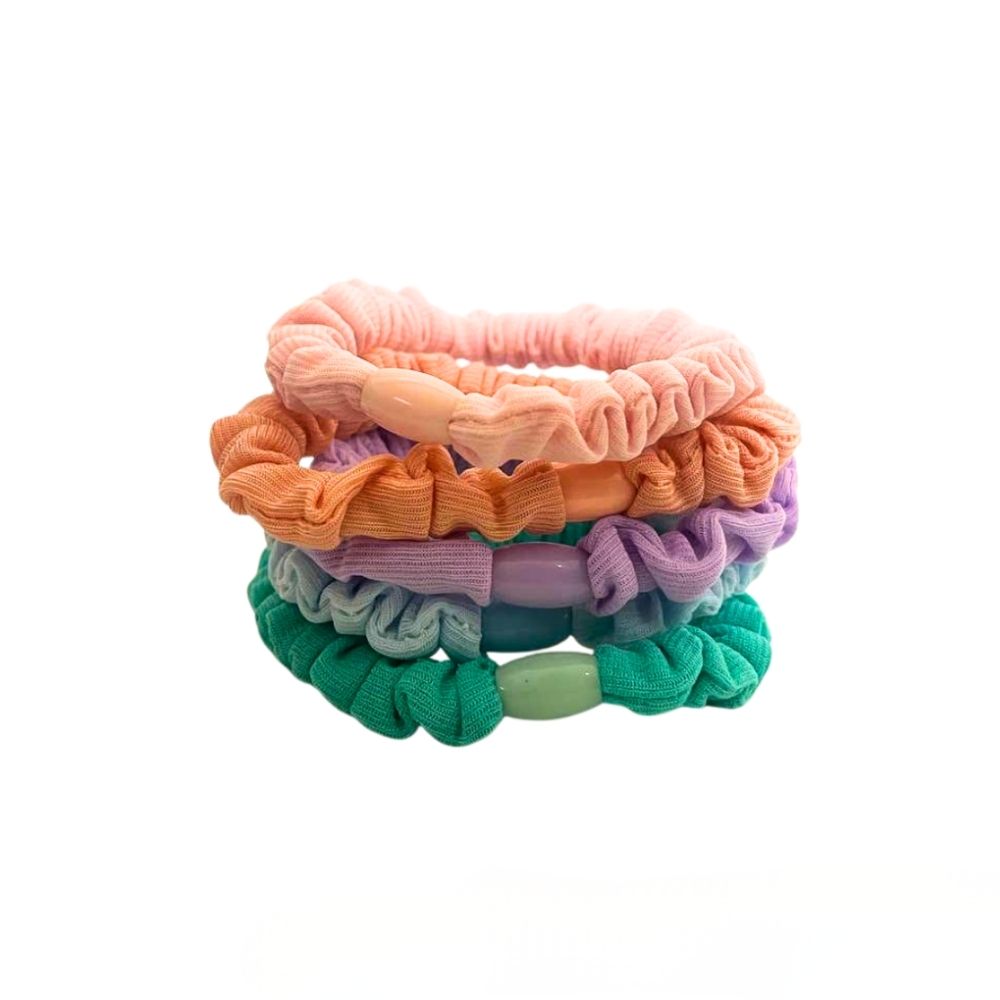 COLEROS DE COLOR RELIEVE X5 UNIDADES