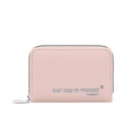BILLETERA CON APLIQUE FRONTAL SIMIL CUERO TRENDY
