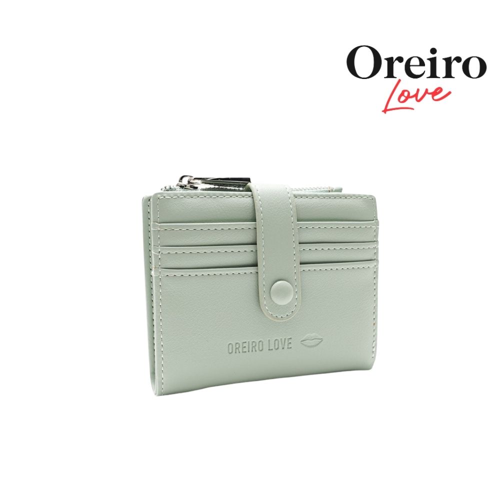 BILLETERA TARJETERO SIMIL CUERO OREIRO LOVE