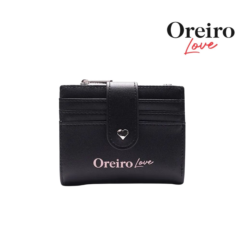BILLETERA TARJETERO SIMIL CUERO OREIRO LOVE