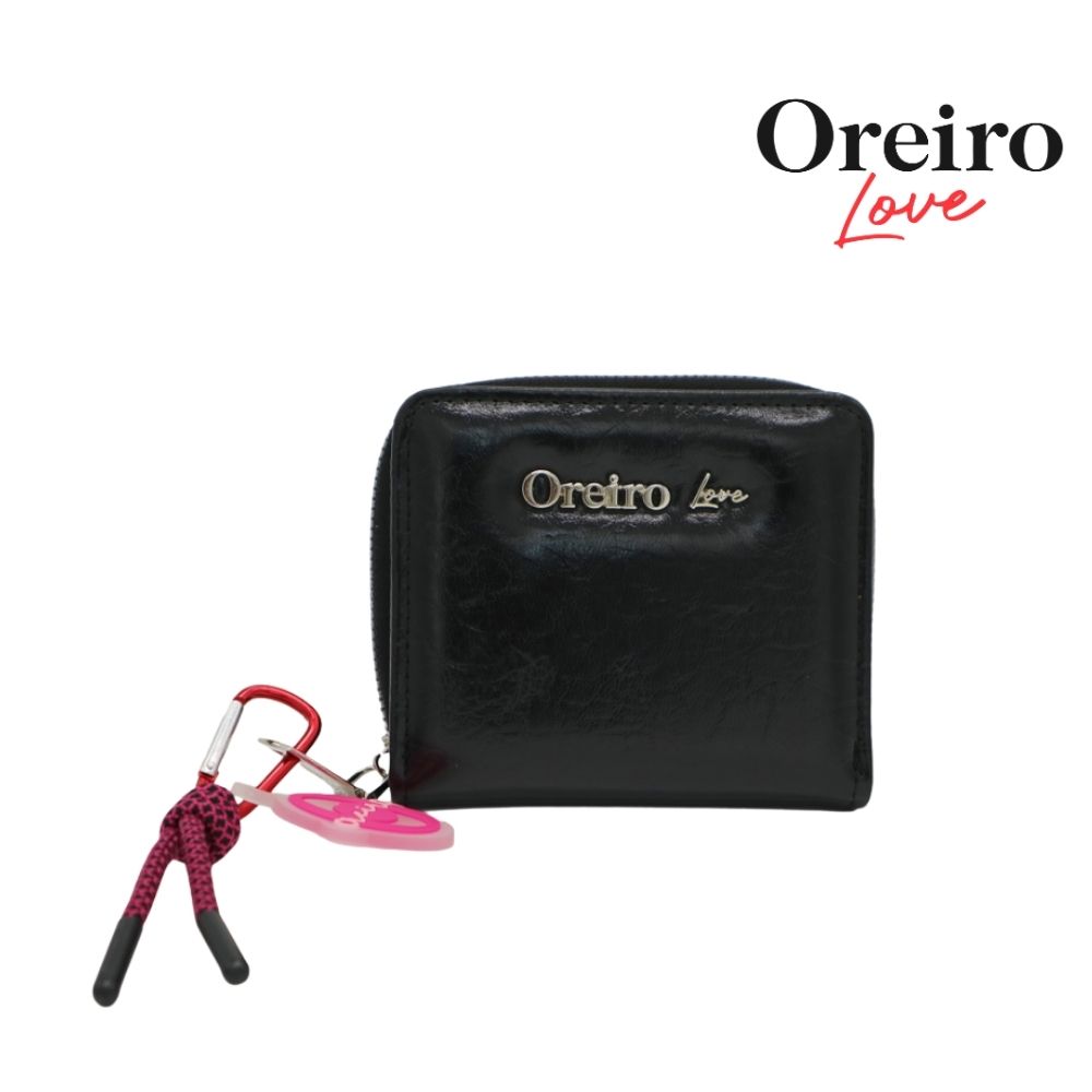 BILLETERA APLIQUE FRONTAL SIMIL CUERO OREIRO LOVE