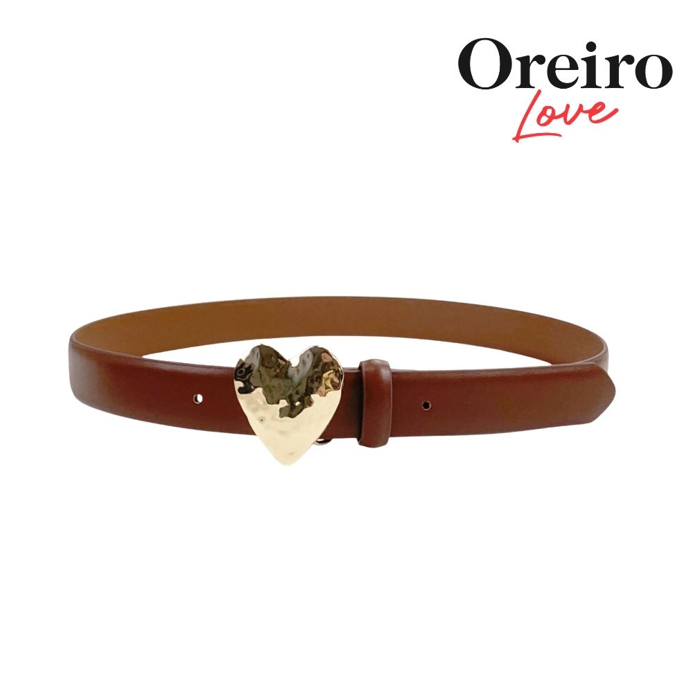 CINTO CON HEBILLA CORAZON OREIRO LOVE