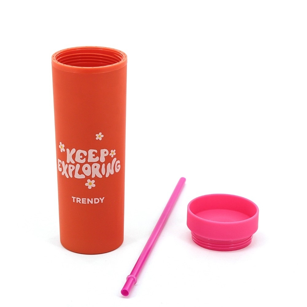 VASO TERMICO CON SORBETE TRENDY