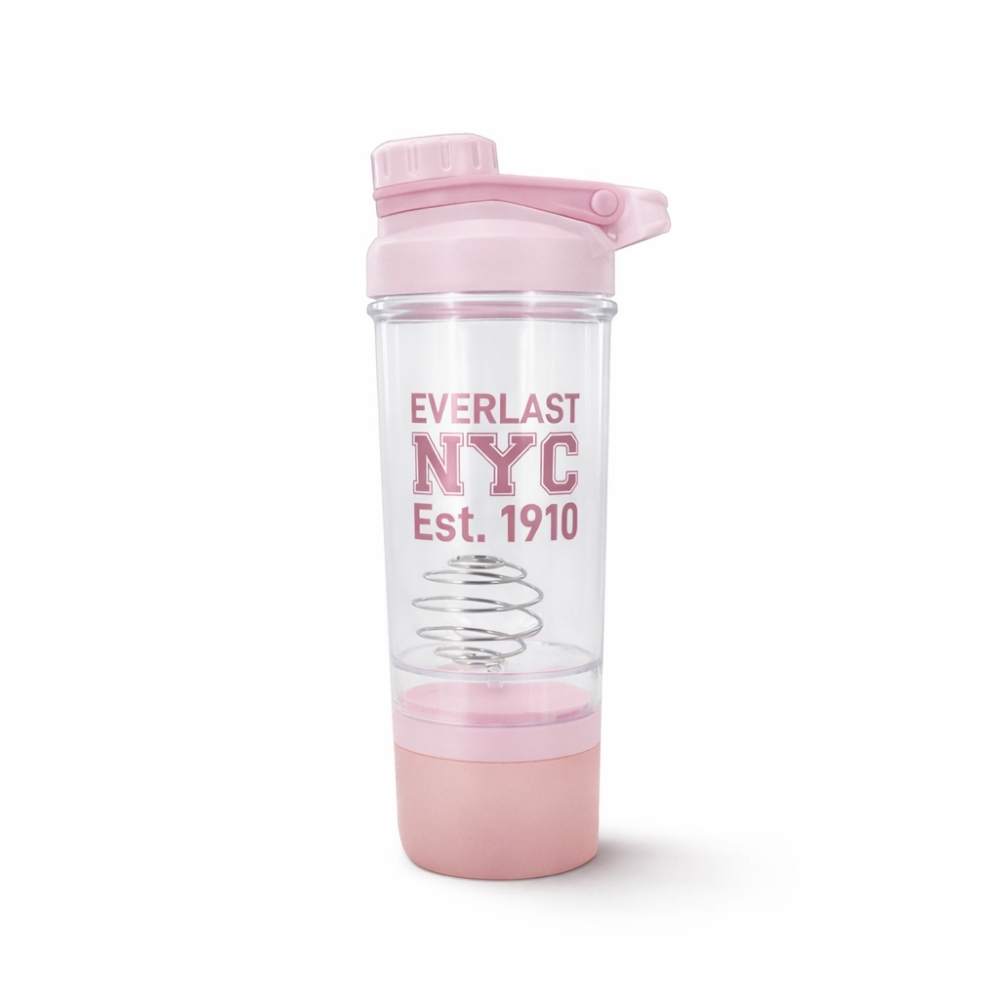 BOTELLA DEPORTIVA SHAKER CON COMPARTIMENTO EVERLAST