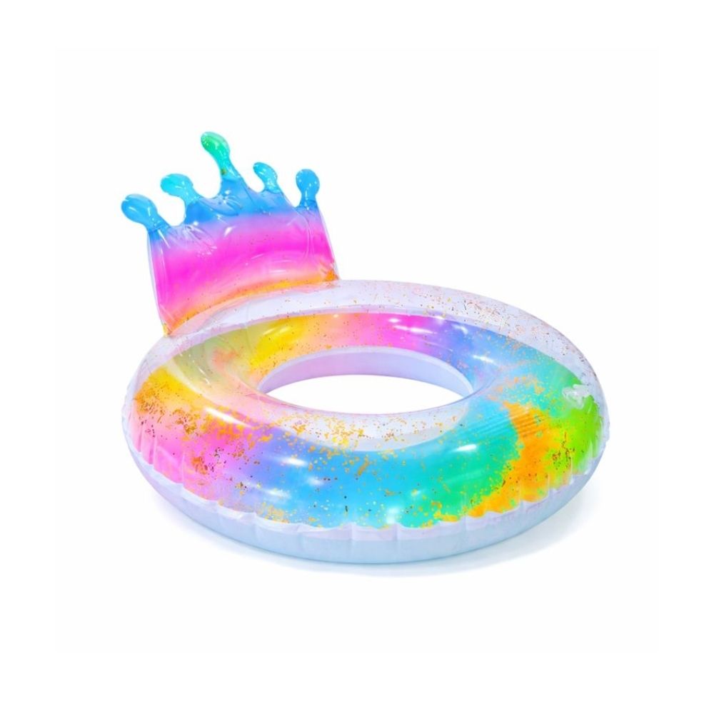 INFLABLE CORONA CON GLITTER