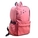 MOCHILA CON OREJAS GATO TELA 18"
