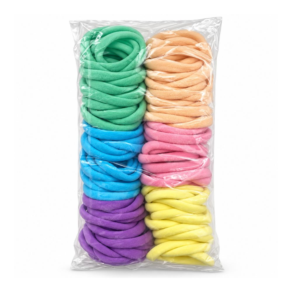 PACK DE COLEROS GRANDE MULTICOLOR POR 100 UNIDADES