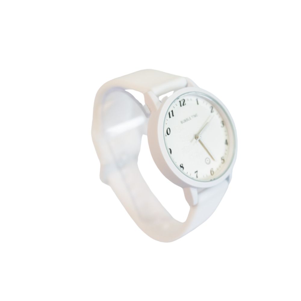 RELOJ CIRCULAR MALLA SILICONA
