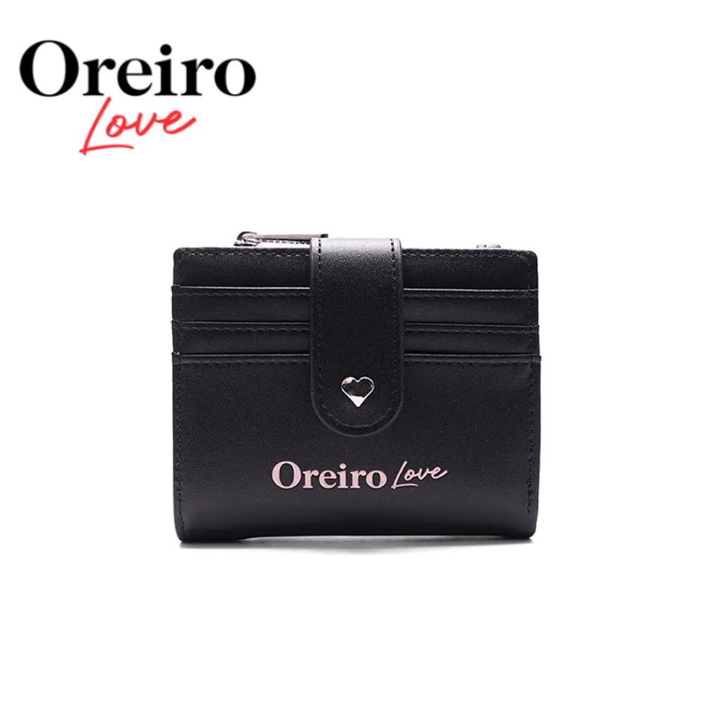 BILLETERA TARJETERO SIMIL CUERO OREIRO LOVE