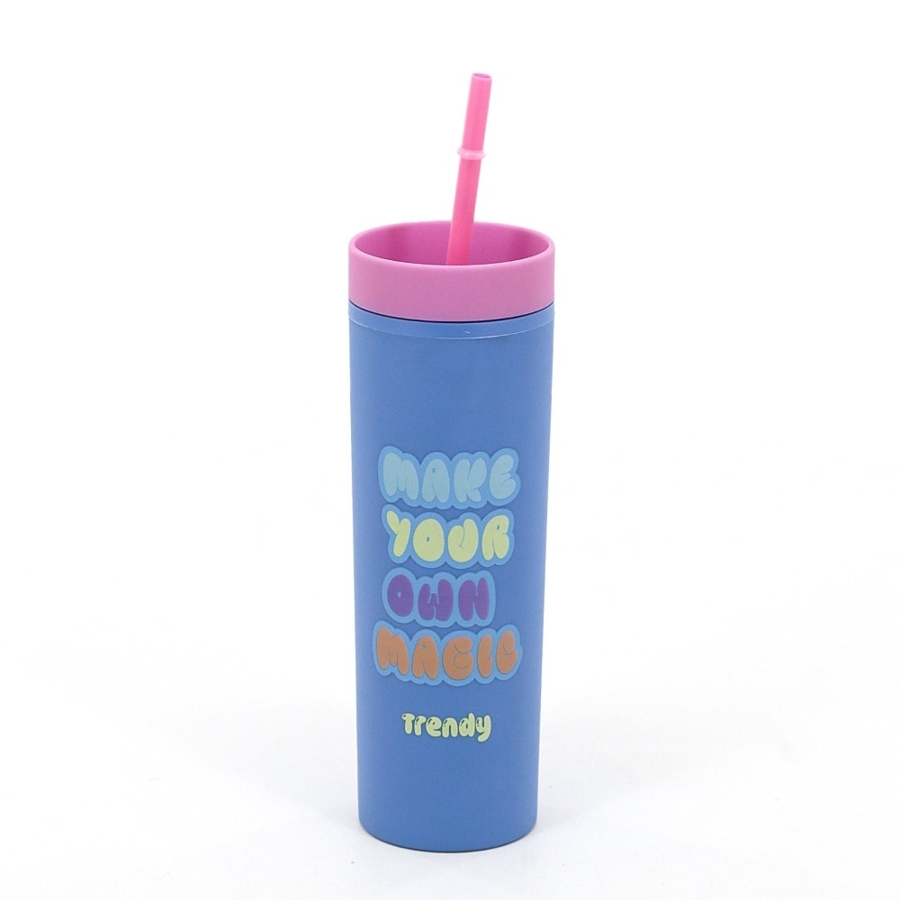 VASO TERMICO CON SORBETE TRENDY