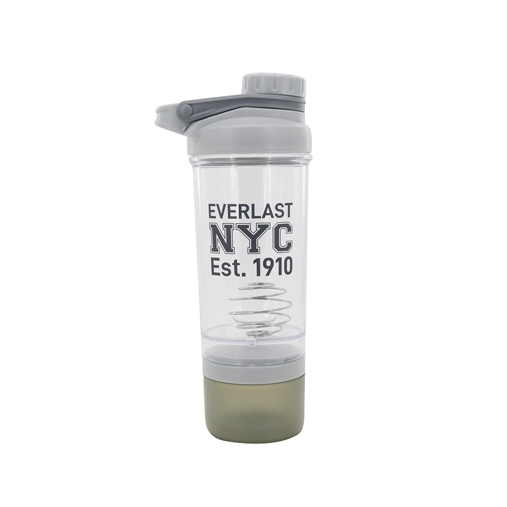 BOTELLA DEPORTIVA SHAKER CON COMPARTIMENTO EVERLAST