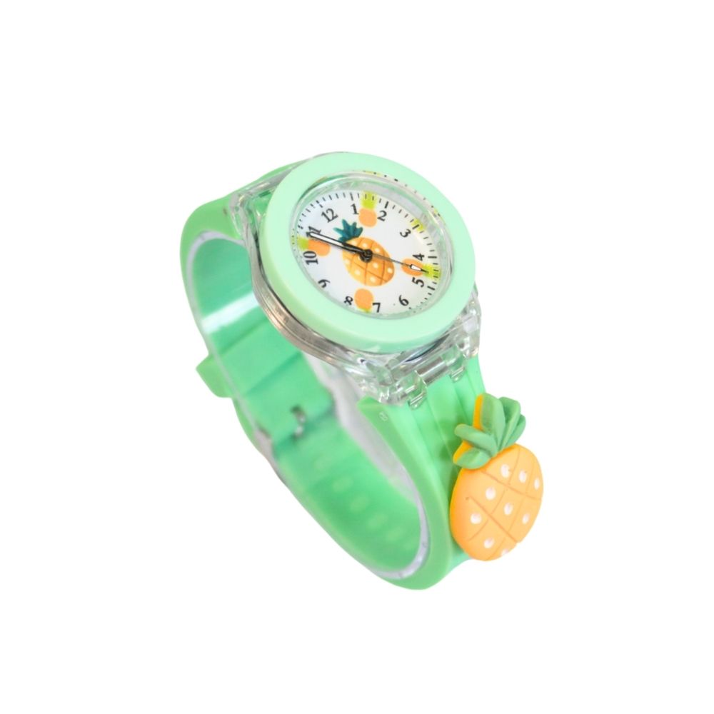RELOJ INFANTIL CON APLIQUE EN MALLA (X12 UNIDADES)