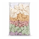 SCUNZI DE SATEN COLOR LISO (PACK X20)
