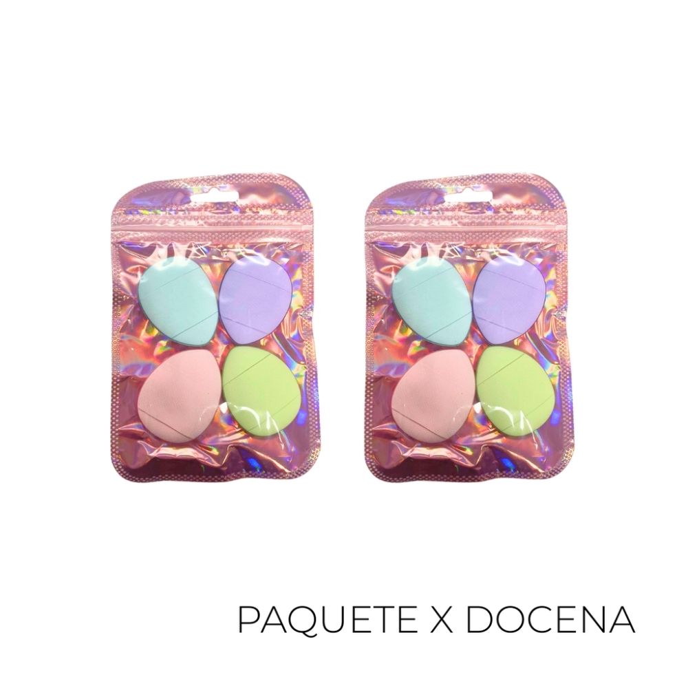 SET 4 CISNES PARA MAKEUP CHICOS (SET X12)
