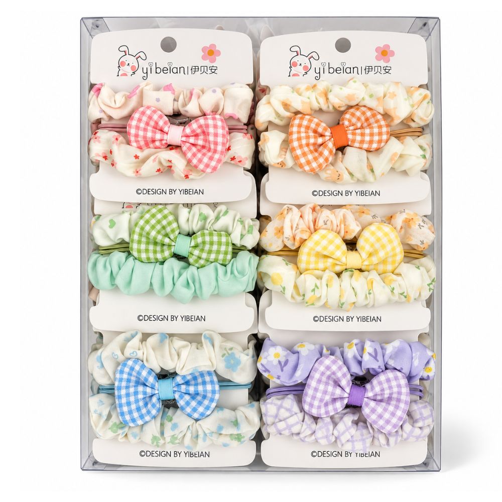 SET DE COLEROS MOÑO POR 3 UNIDADES (X30 SET)