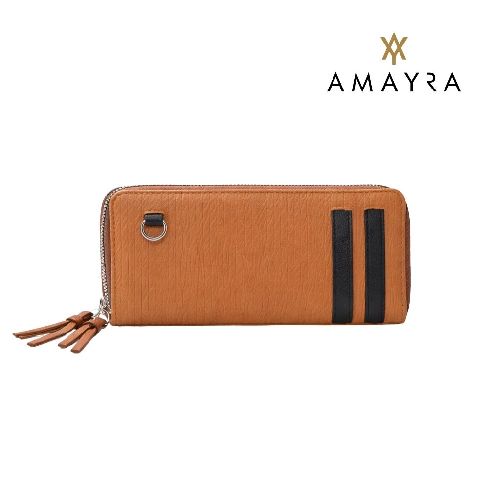 BILLETERA DOBLE DIVISION SIMIL CUERO AMAYRA