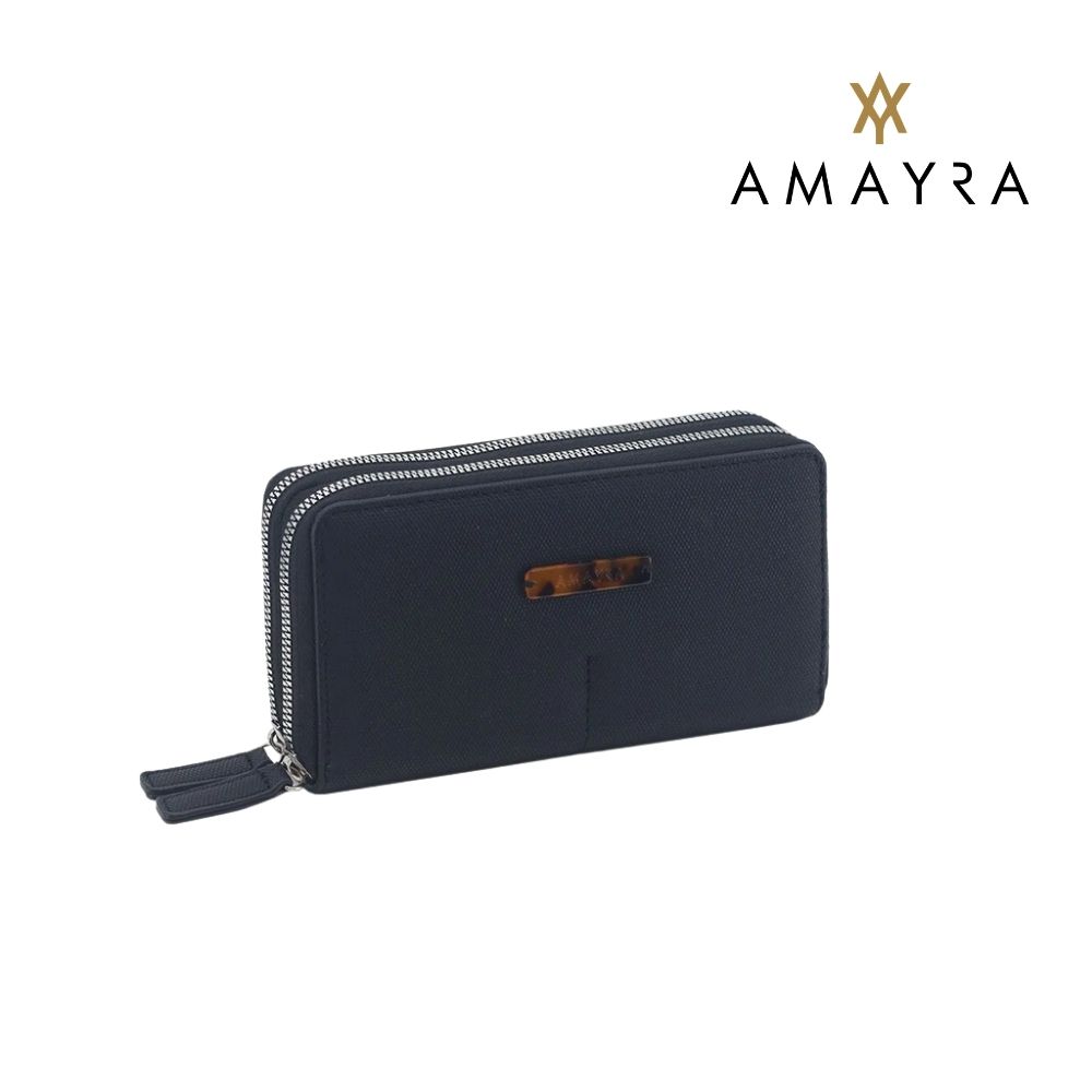BILLETERA DOBLE DIVISION SIMIL CUERO AMAYRA