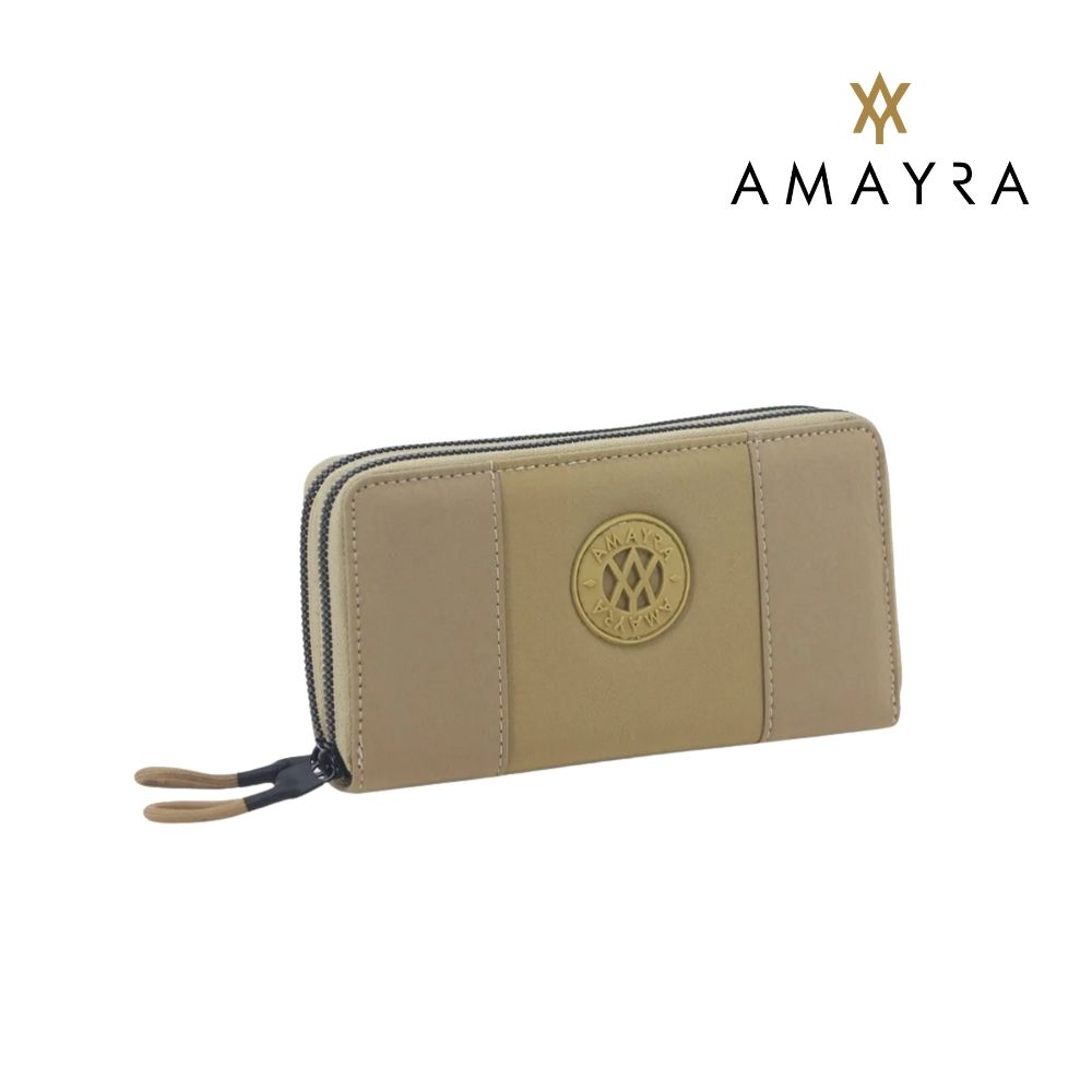 BILLETERA DOBLE DIVISION SIMIL CUERO AMAYRA