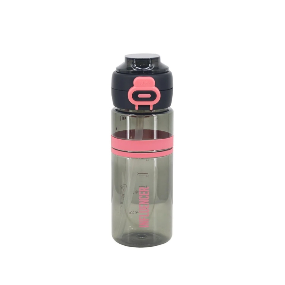 BOTELLA DEPORTIVA CON SORBETE PLASTICO 700ML