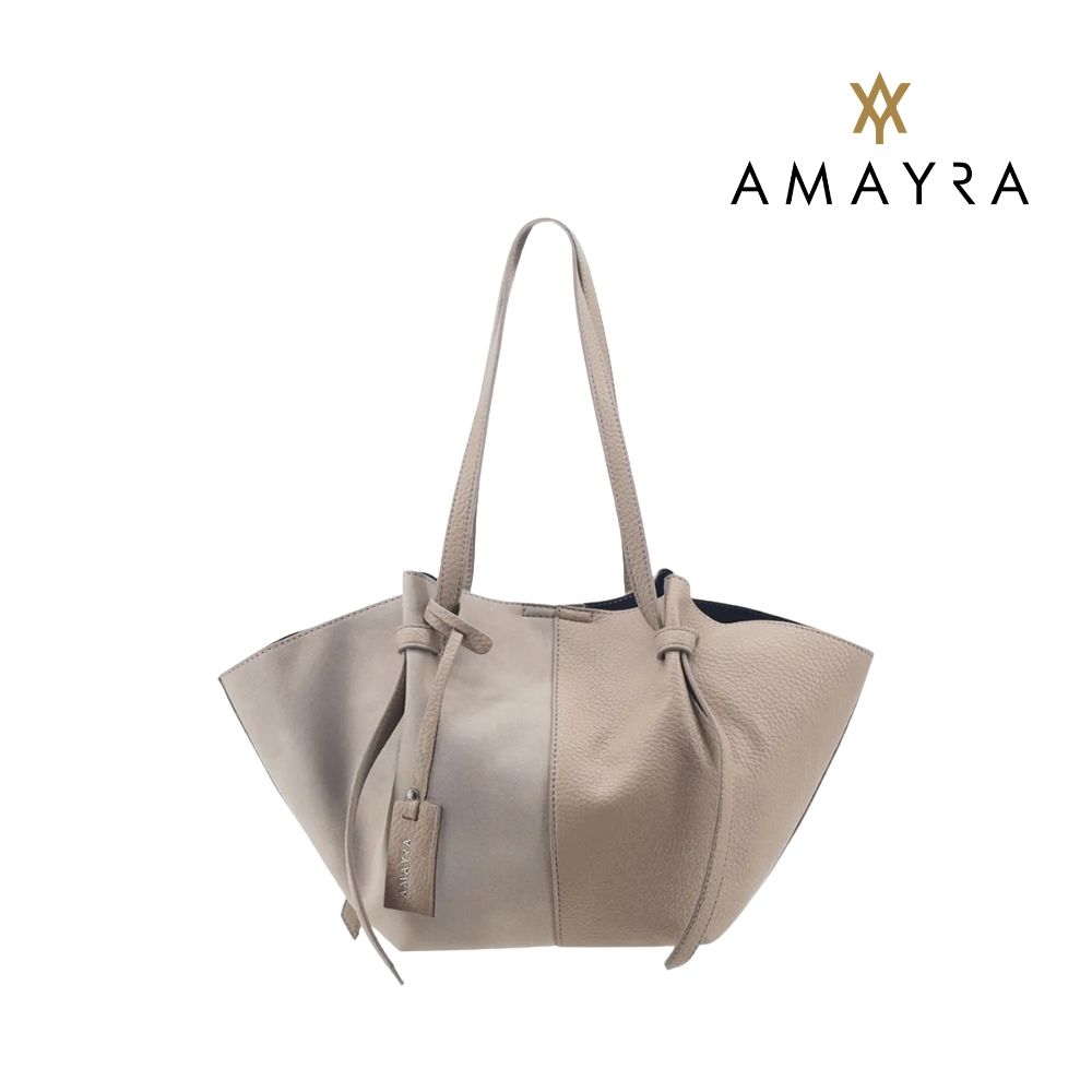 CARTERA CON NUDOS SIMIL CUERO AMAYRA