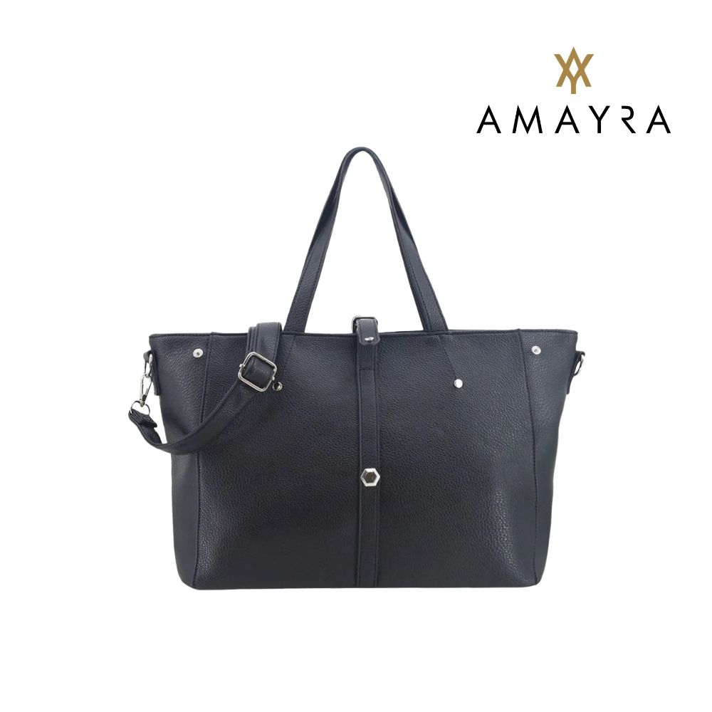 CARTERA SHOPPER CON TIRA SIMIL CUERO AMAYRA