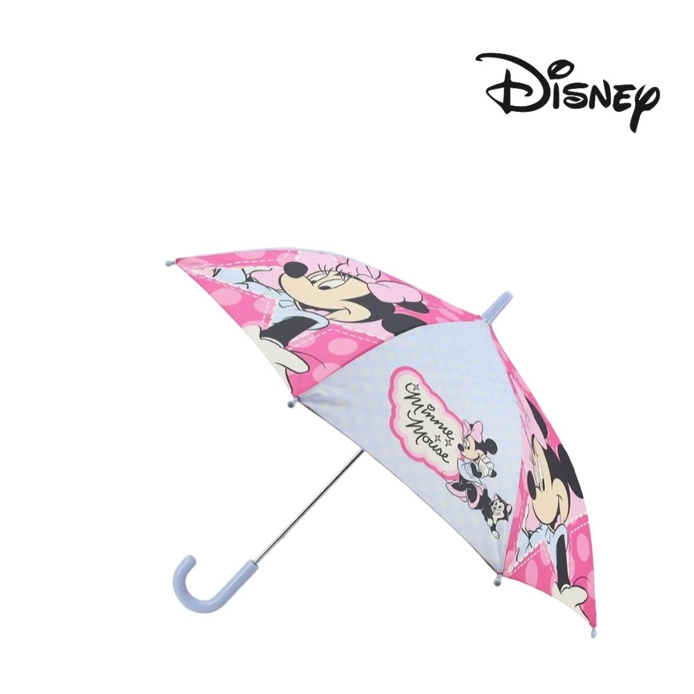 PARAGUAS ESTAMPADO MINNIE & MICKEY MOUSE 17"