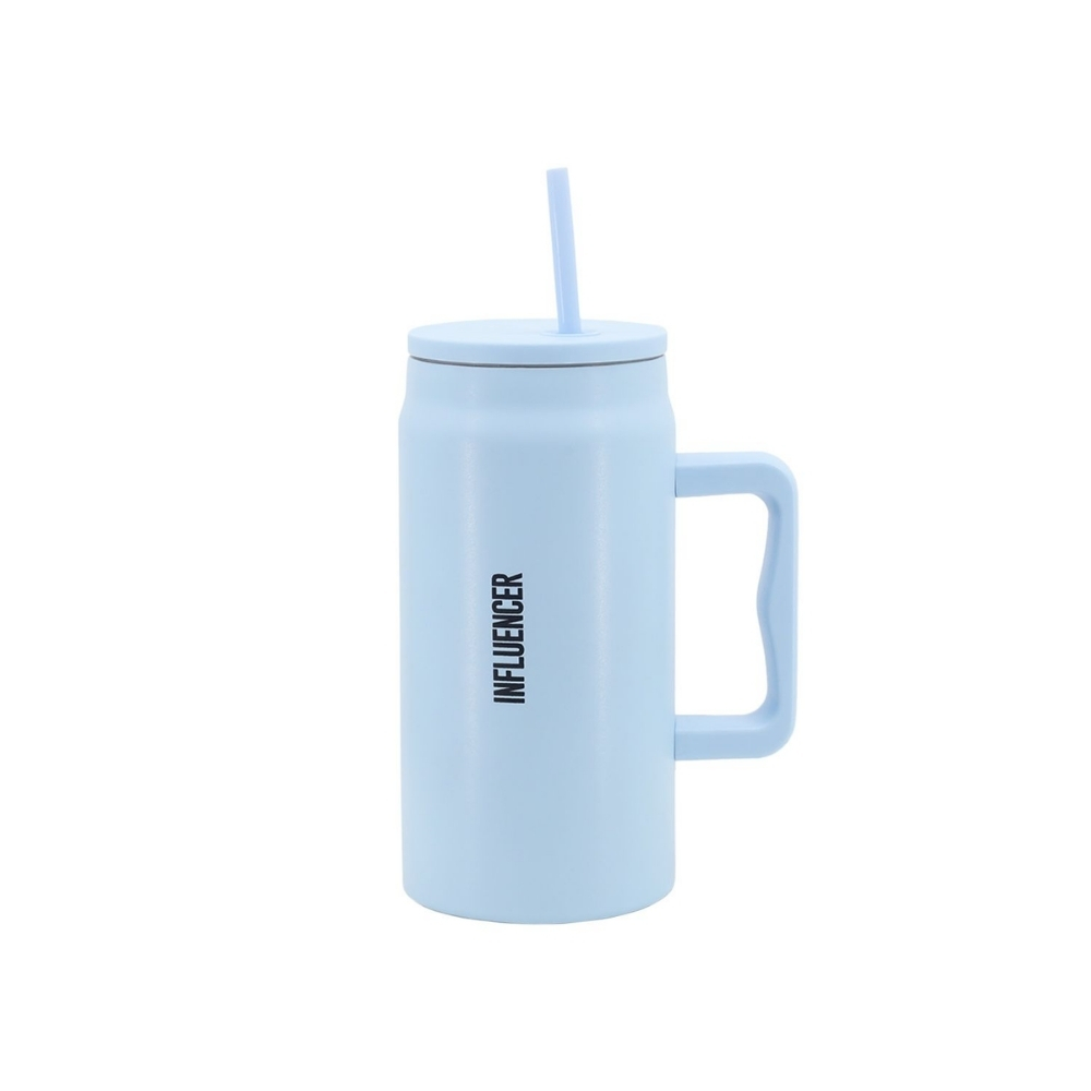 VASO TERMICO DE ACERO CON MANIJA 1480ML