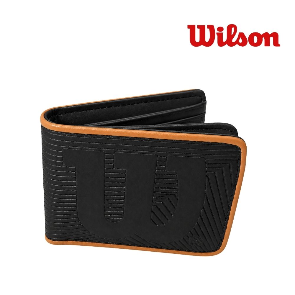 BILLETERA HOMBRE LOGO WILSON EN CUERO PU
