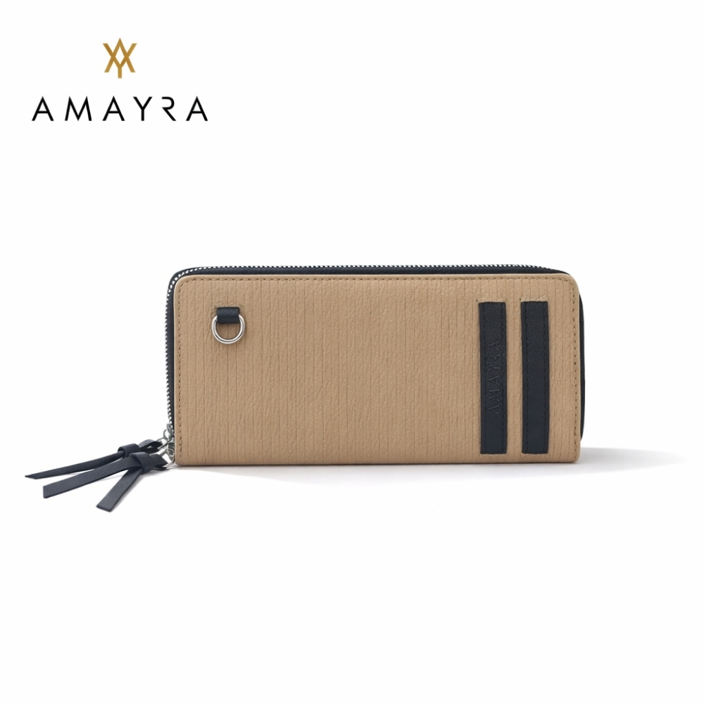 BILLETERA DOBLE DIVISION SIMIL CUERO AMAYRA