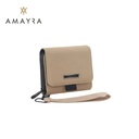 BILLETERA CON SOLAPA SIMIL CUERO AMAYRA