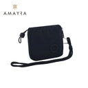 BILLETERA CON CORREA Y CORDON AJUSTABLE TELA AMAYRA