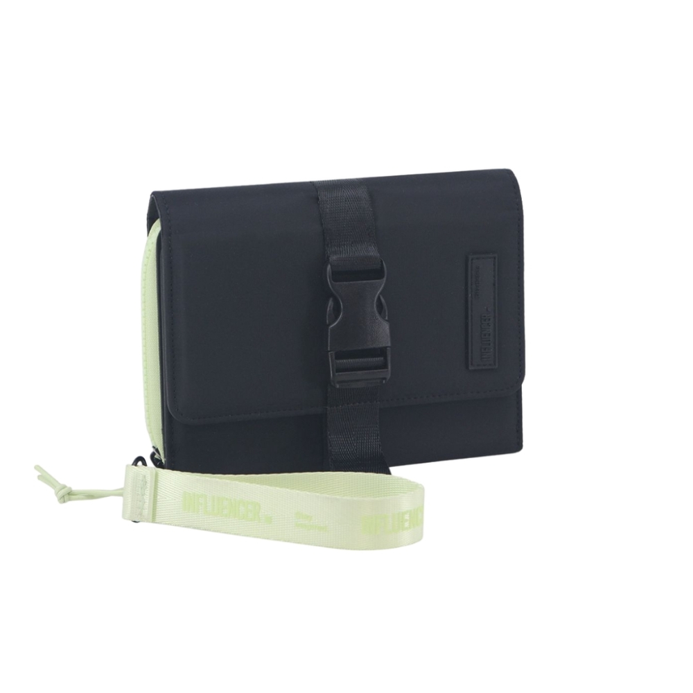 BILLETERA DOBLE DIVISION CON HEBILLA INFLUENCER